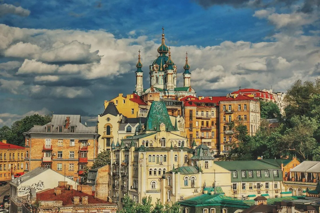 Apartments On Andriyivskyy Descent -Self Check In Киев Украина